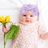 Cinaci 6 Pieces Super Soft Turban Hats with Bow Newborn