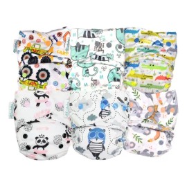 Kit 6 Ecobebe Ecopipo Pañales De Tela                                                                                                                 