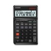 Casio JE-12D-BK-N Ergonomic Calculator, 12-Digit Day & Time Calculator, Just