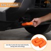 Aunginsy Front Bumper Tow Hook Covers Compatible with Nissan Frontier