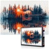 1000pcs Forest Guitar Jigsaw Puzzle - Large Paper Puzzle for