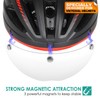 Victgoal Bike Helmet Goggles Visor Strong Magnetic Eye Shield (Photochromic)