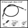 Hihaha 80cm 31.50" Motorcycle Brake Clutch Gas Oil Hoses Line