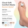 ZenToes Gel Toe Separators for Overlapping Toes, Bunions, Big Toe