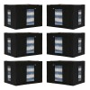 Sets 6 Cajas De Almacenamiento De Ropa Y Sábanas Plegables