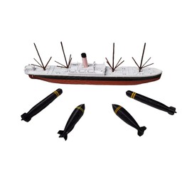 SS Californian Model 1 Foot in Length (Californian Model with Torpedos)