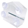 Window Bird Feeder Clear Sturdy Acrylic Window Bird House Feeder