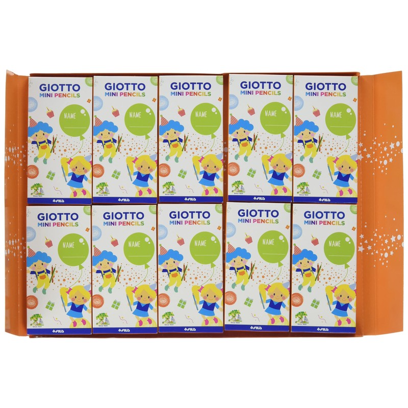GIOTTO Kids 10 x Party Gift Sets with 6 Mini