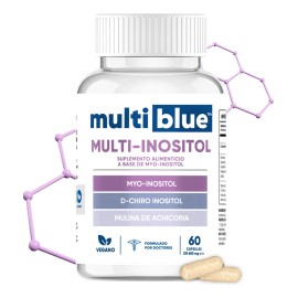 Multiblue - Inositol Con 60 Cápsulas - Myo-inositol Sabor Sin Sabor