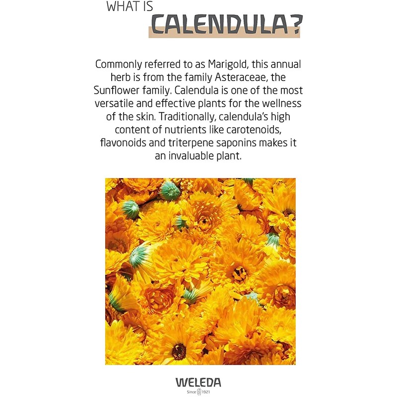 Weleda Calendula Baby 2-in-1 Gentle Shampoo and Body Wash, 6.8