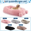 Large Size Dogs Bed, XL Washable Pet Bed with Faux