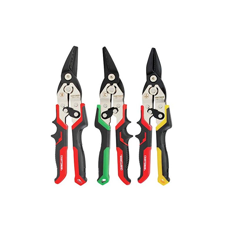 CRAFTSMAN Aviation Snips, 3Piece Set (CMHT73558)
