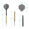 Accmor Metal Tip Darts, Steel Tip Darts, Professional Metal Darts,