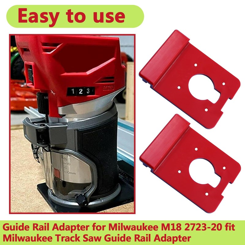Track Saw Guide Rail for Milwaukee Router and Milwaukee Guide
