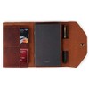Londo Genuine Leather Portfolio with Notepad and Snap Closure