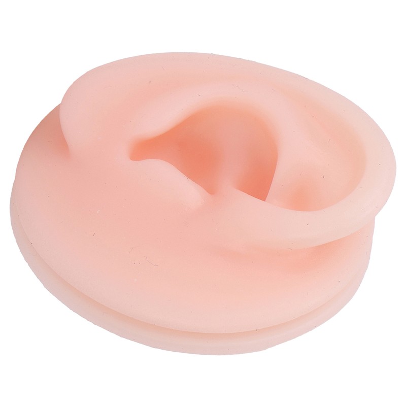 Professional Soft Silicone Ear Model Fake Ear Display Sample Ear
