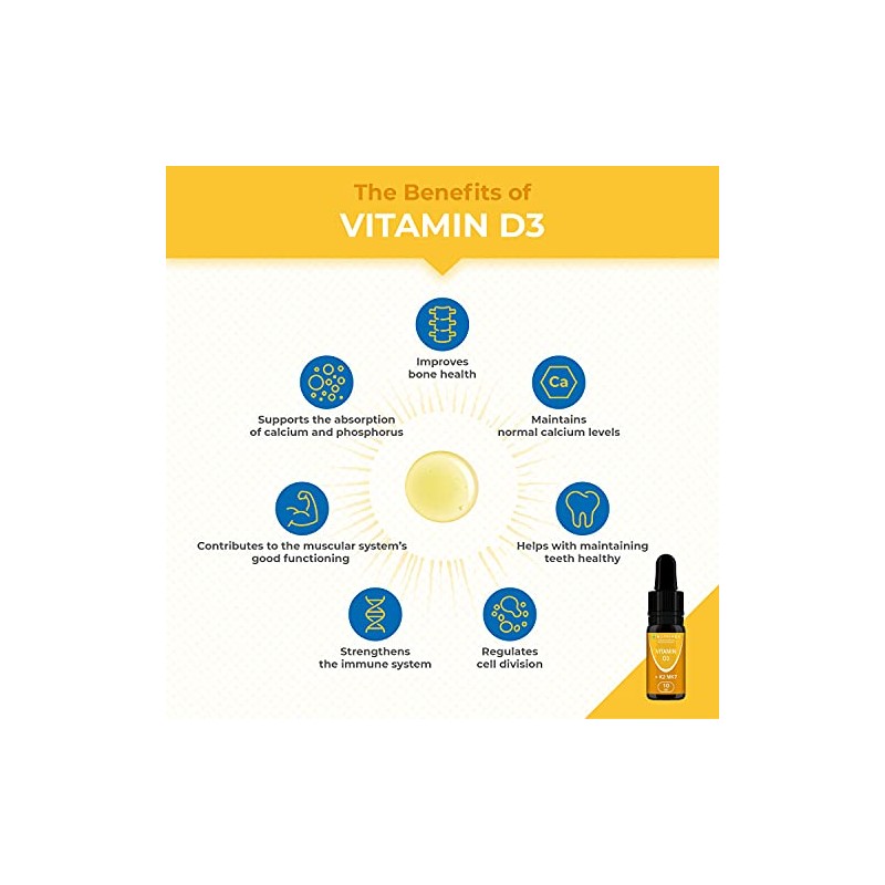 Laboratoires Nutrimea - D3 K2 Vitamins MK7 - Olive Oil