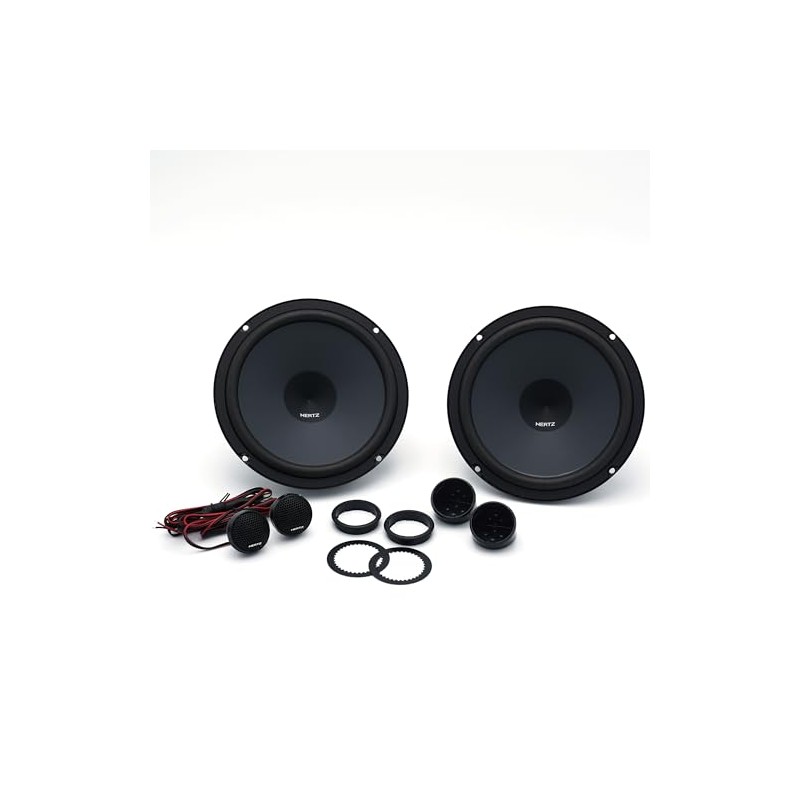 Hertz UNO Series K-165 6.5" Two-Way Component Speaker System (Pair)