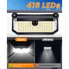 416LED 1500LM Thumok Magnetic Solar Lights Outdoor,RV Exterior Lights with