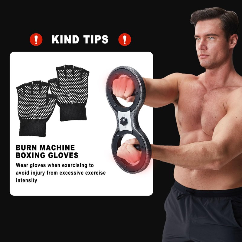 HOTWAVE Burn Machine Arm Workout, Spinning Rotator Shoulder Burn Machine