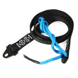 UCandy 64in Plow Strap for ATV UTV Winch, Heavy Duty Snow Plow Lift Strap, 3500lb High Tensile Strength Winch Snow Plow Straps for Use with Standard or Wide Winches