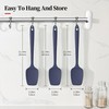 Lilybeam 600ºF Heat Resistant Spatulas, High Heat Food Safe Semless