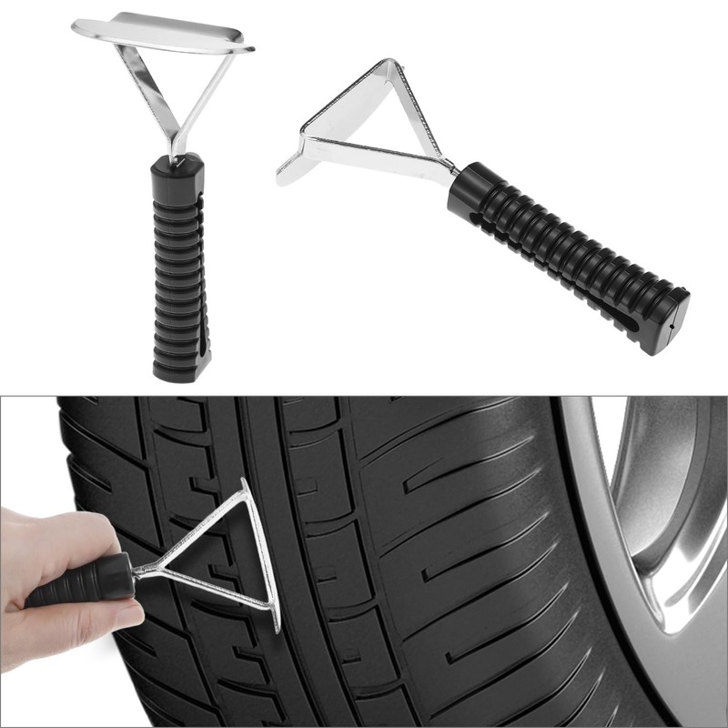 QWORK Tire Repair Patch Tools Kit, Tire Tungsten Carbide Buffing