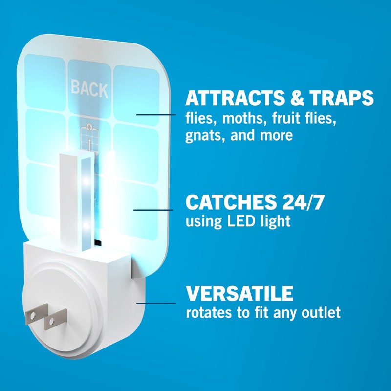 Safer Home Indoor Plug-in Fly Trap - SH502-2SR - Effective