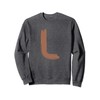 Creative Bold Leather Letter L - Design - Alphabet -