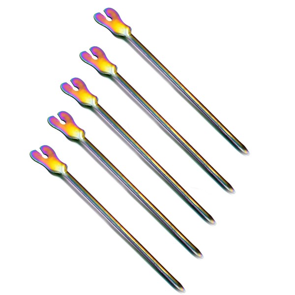 AAProTools Rainbow Color Grooved Director & Tongue Tie - Plain