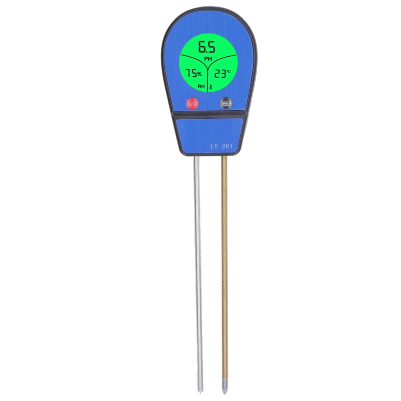 Soil Detector LED Screen PH Tester Plant Moisture Meter Acidity