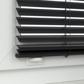 GARDINIA Magnetic Connector For Bottom Blind Rail On Window Sash, For Securing Blind To Window Sash, Plastic/Magnet, White, 5 x 2 cm