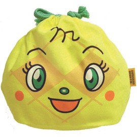 [アンパンマン] アンパンマン フェイス巾着 ANP-680 メロンパンナちゃん メロンパンナちゃん