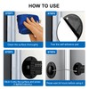 Refrigerator Lock with Combination, Keyless Security Lock for Freezers, Cabinets,