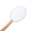Lotion Applicator EVA Wooden Handle 4 Replaceable Pads Shower Brush