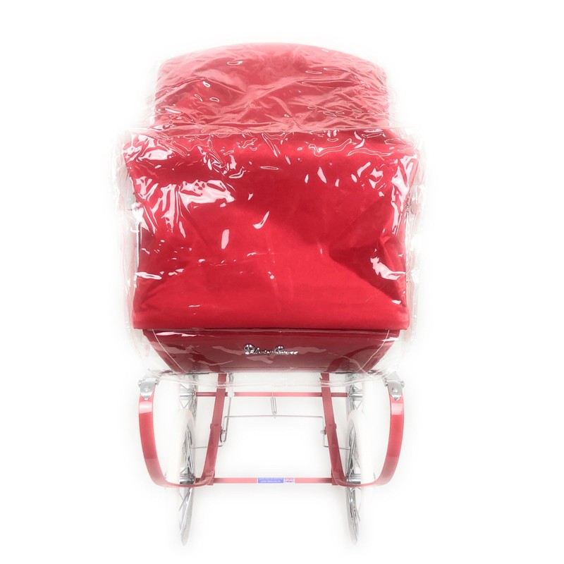 Dolls Pram Rain Cover for Silver Cross Oberon Chatsworth Cottingley