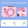 Handheld Fan Portable Hanging Neck Fan Camerashaped Mini Fan with