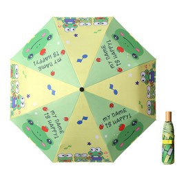 Quorlis Children's Reflective Umbrella from 7 Years - Windproof Pocket Umbrella Children's Umbrella Compact & Lightweight, Colourful Umbrella with Safety Functions, Round Tips, Diameter 98 cm