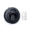 Thorn Boat 2'' Flush Pull Slam Latch Black Plastic Nylon