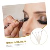 4 Pzas Pinzas Para Extensión Pestañas Curvas Set Maquillaje