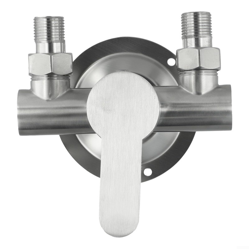 Heavy Duty Stainless Steel Shower Faucet Wall Mounted Water Mixer