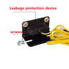 L Shaped Antistatic Ring Earth Connector 3 Hole Antistatic Earthing