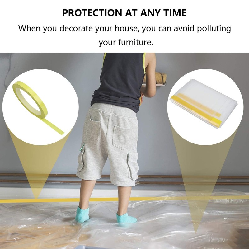 Pack of 2 Sofa Protective Covers, 274 x 366 cm