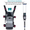 Crutch Bag Lightweight Crutch Accessories Storage Pouch with Reflective Strap