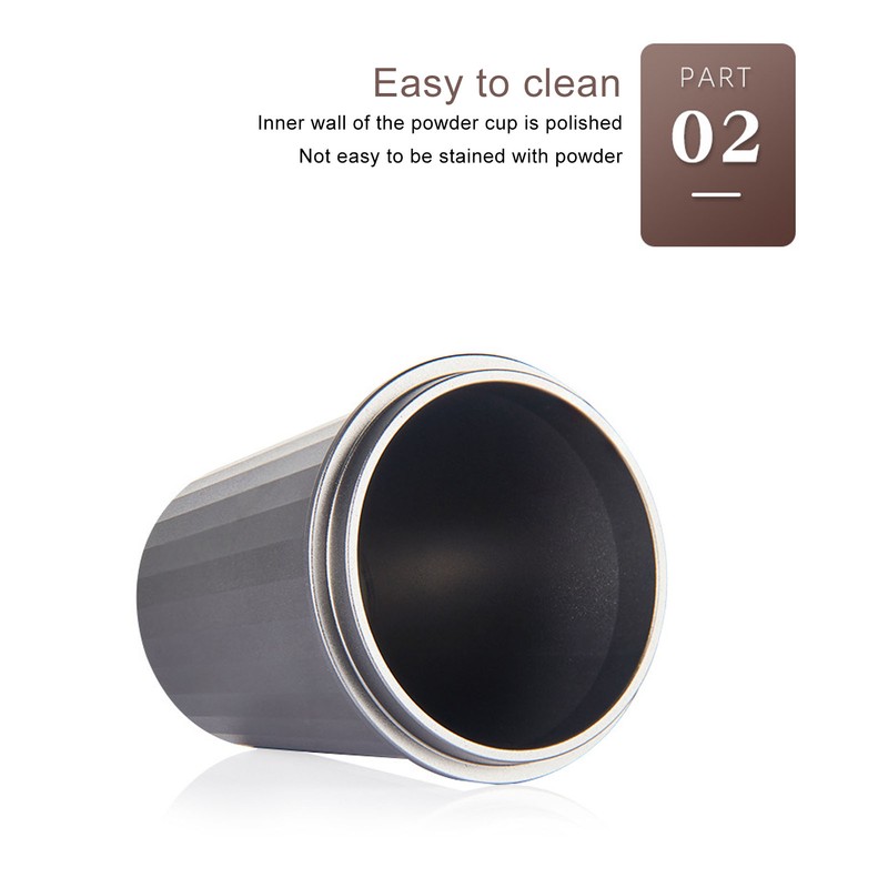 51mm Coffee Dosing Cup Aviation Aluminum Alloy Cup Powder Feeder