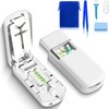 Pill Cutter - 1/2,1/3 &1/4 Pill Splitter with Storage Bag