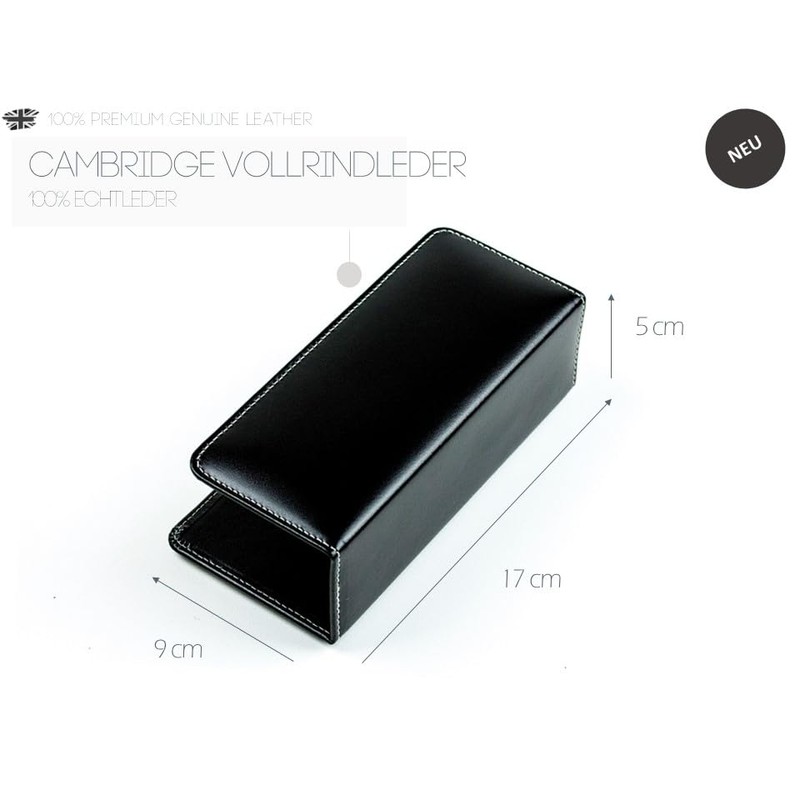 DELMON VARONE - Letter Stand Made of Cambridge Top Grain