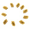 GBJ 10pcs SP200 GTN-2 Grooving Cut-Off Carbide Inserts for SPB26-2