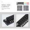 iplusmile 1set Way Automotive Fuse Block Boat Fuse Holder Compact