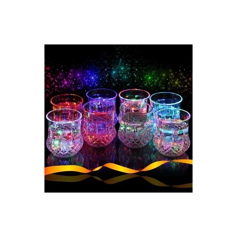 Total Supplier Vaso Luminoso Fiesta Batukada Divertido Luz Led Bebidas